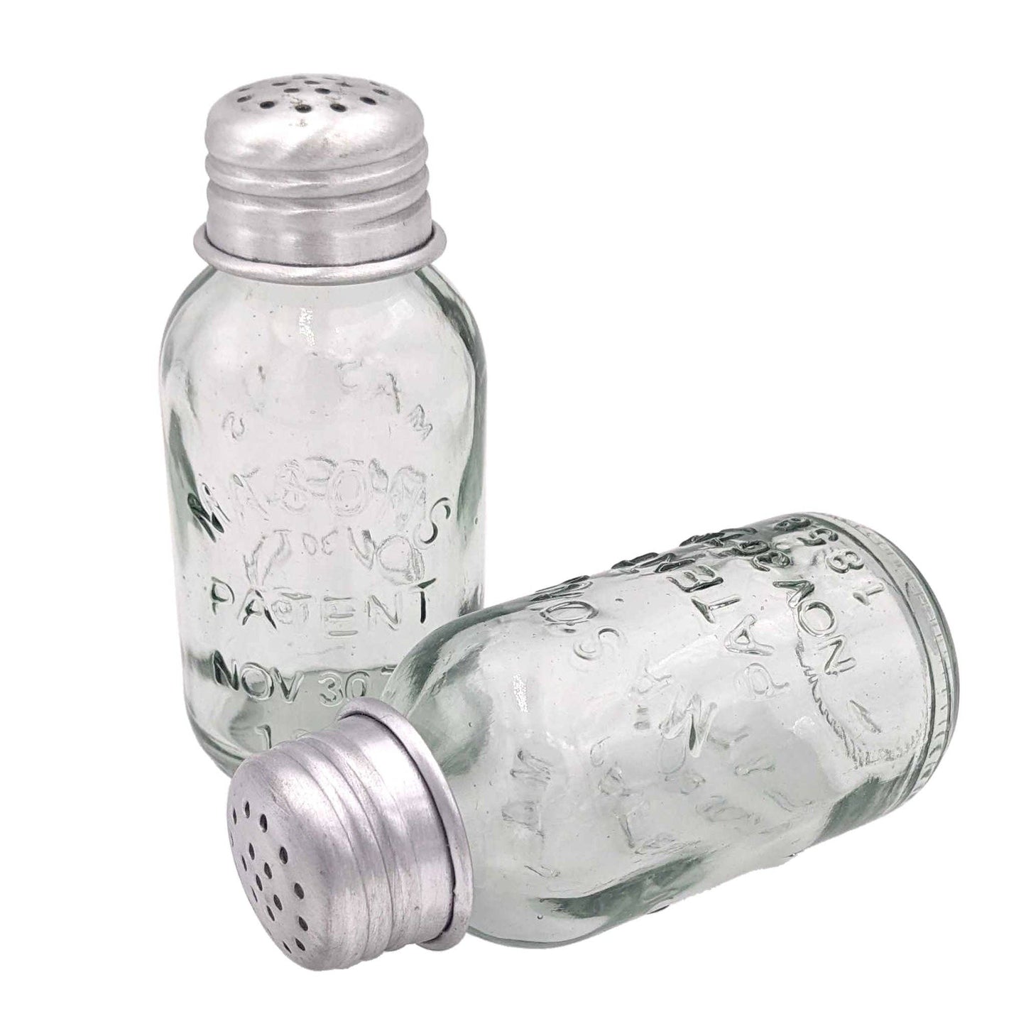 Mini Mason Jar Salt & Pepper Shakers