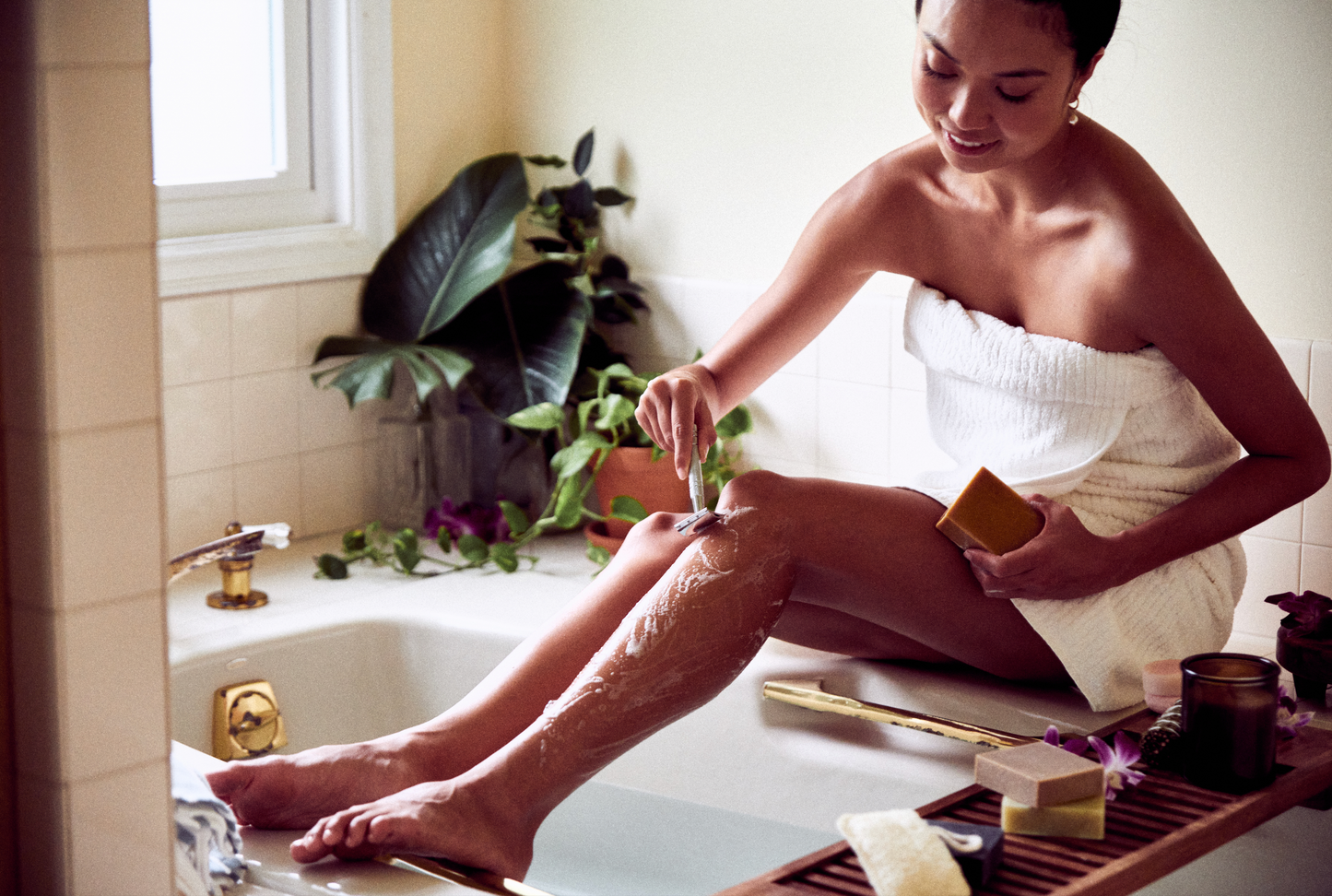 Moisturizing Shave Bar (No Artificial Fragrances or Colors)