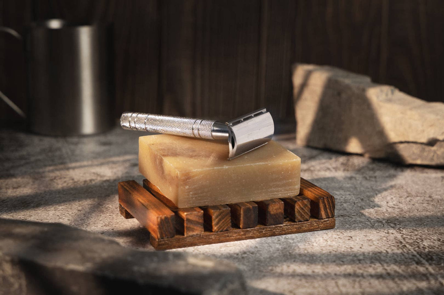Moisturizing Shave Bar (No Artificial Fragrances or Colors)
