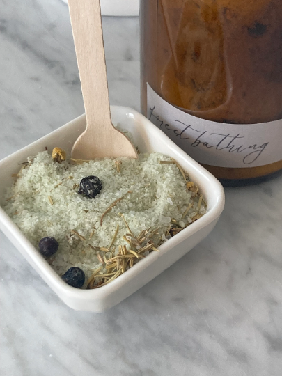 Botanical Bath Salt Soak | Therapeutic Bath Salt Soak