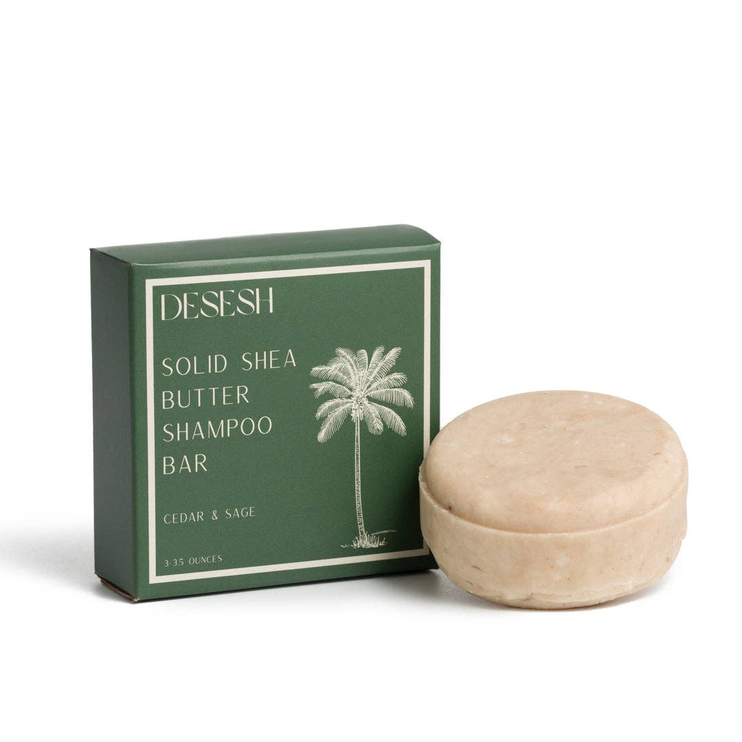 Solid XL Shea Butter Shampoo Bar (Natural Fragrances)
