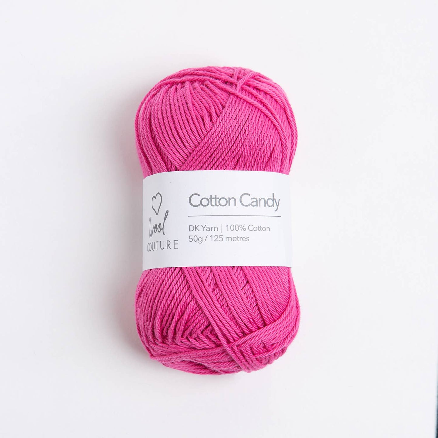 Cotton Candy Yarn 50g Ball | 100% Cotton