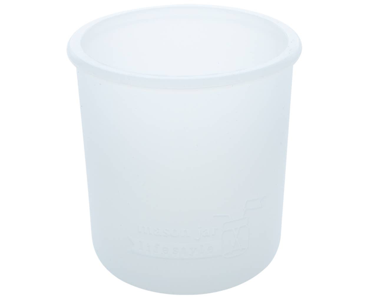 Silicone Sleeve/Jacket for Wide Mouth Pint 16oz Mason Jars