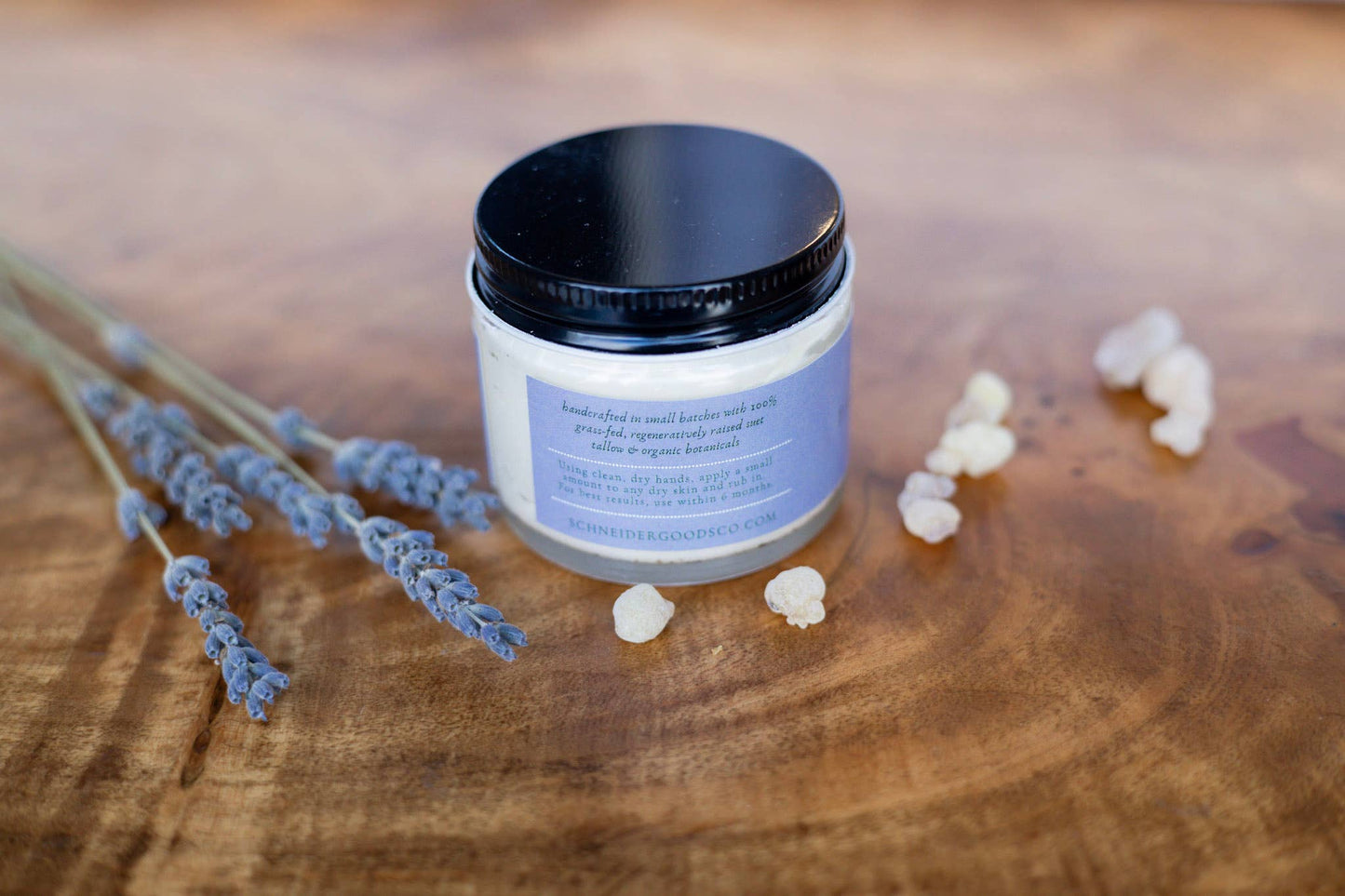 Frankincense + Lavender Tallow Face & Body Butter