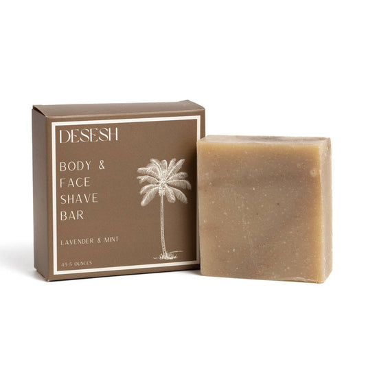 Moisturizing Shave Bar (No Artificial Fragrances or Colors)