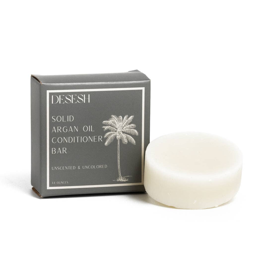 Solid Argan Oil Conditioner Bar (No Artificial Fragrances)