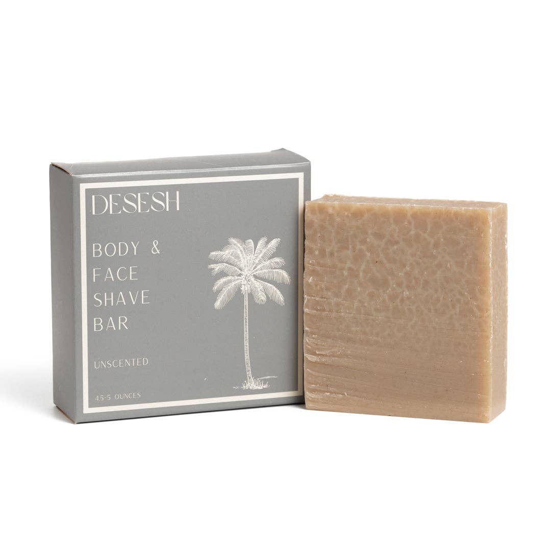Moisturizing Shave Bar (No Artificial Fragrances or Colors)