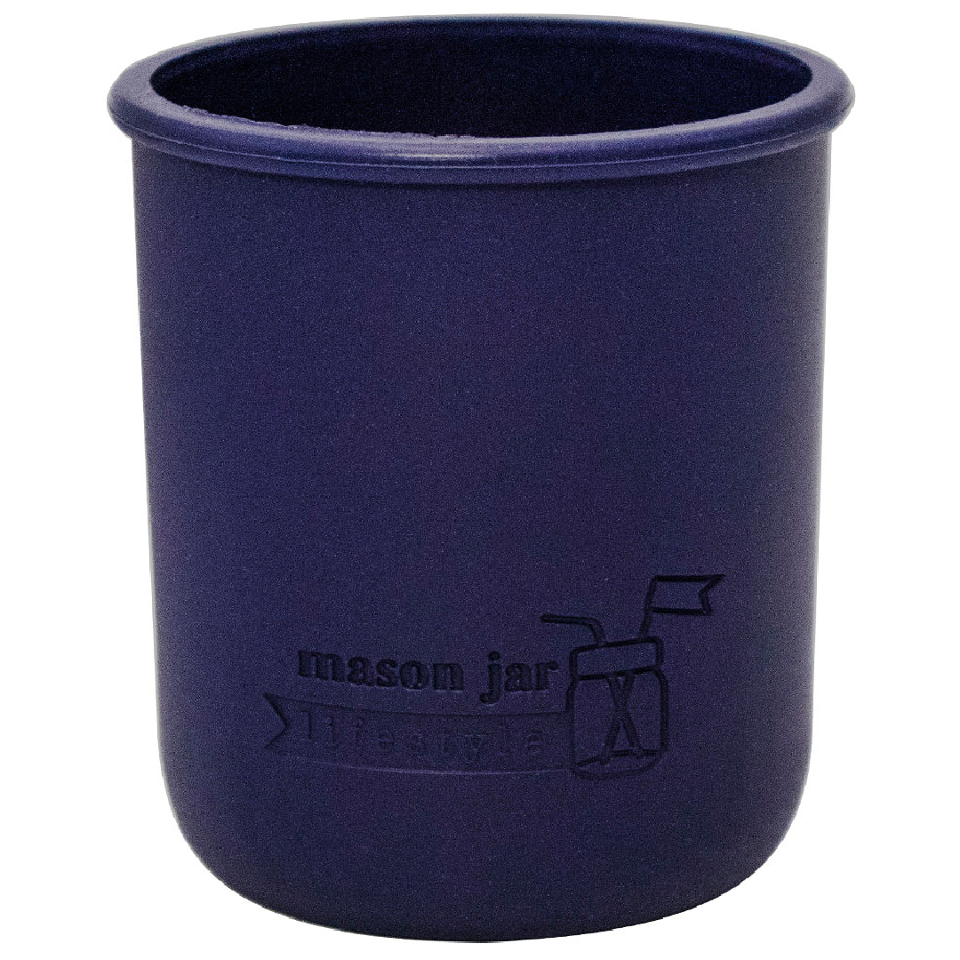 Silicone Sleeve/Jacket for Wide Mouth Pint 16oz Mason Jars