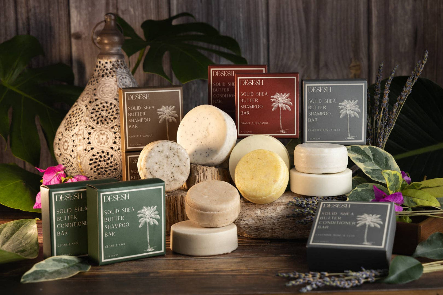 Solid XL Shea Butter Shampoo Bar (Natural Fragrances)