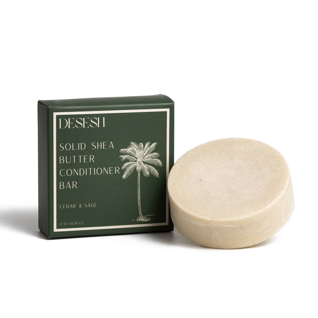 Solid XL Shea Butter Conditioner Bar (Natural Fragrances)