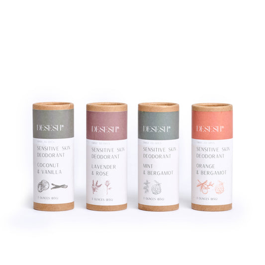 Natural Sensitive Deodorant (Aluminum Free, No Baking Soda)