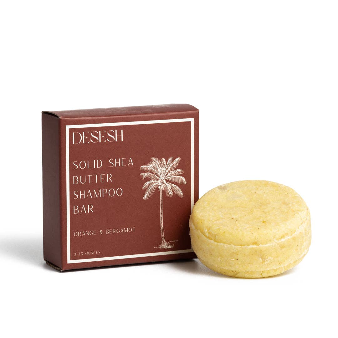 Solid XL Shea Butter Shampoo Bar (Natural Fragrances)