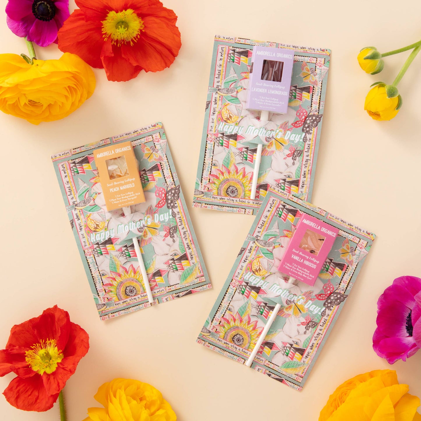 Mother's Day Cards (Eat, Plant, Grow Herb/Flower)