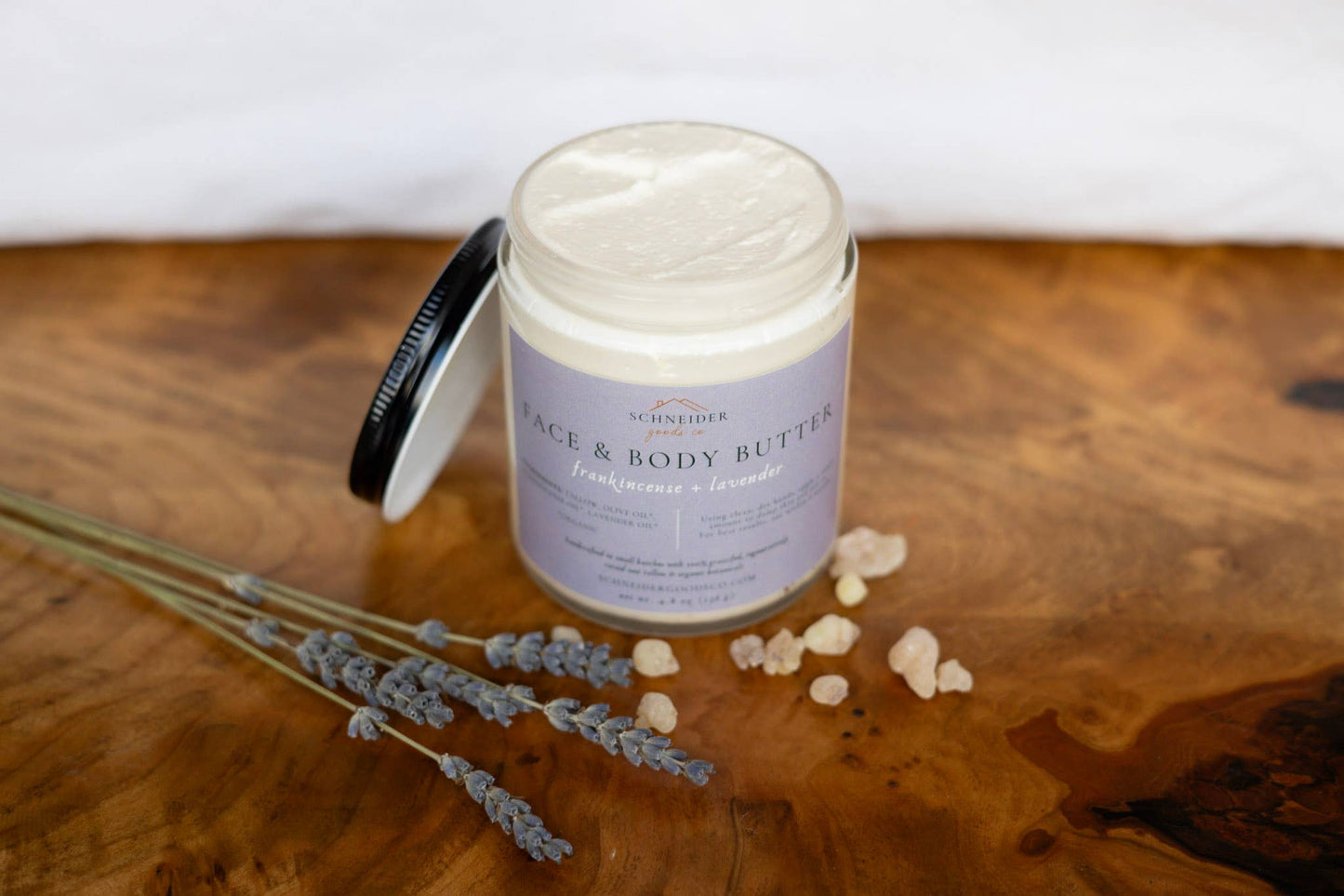 Frankincense + Lavender Tallow Face & Body Butter